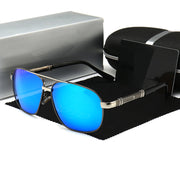 Men Sunglasses With Polarized Square Frames And Sunglasses With Sunglass